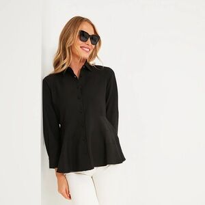 Pomander Place Black Ashlen Blouse